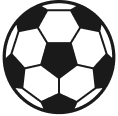 サッカーボールのイラスト