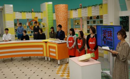 四国放送情報テレビ番組「ゴジカル！」のスタジオの様子